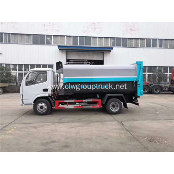 4x2 Side loading compressed garbage truck